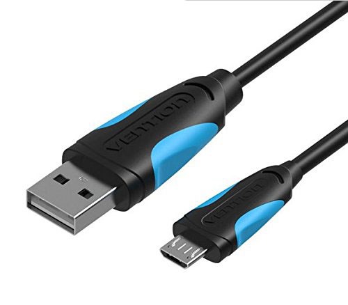 USB კაბელი Vention VAS-A04-B200-N USB 2.0 A male to micro B male Data Transfer Cable USB კაბელი Vention VAS-A04-B200-N USB 2.0 A male to micro B male Data Transfer Cable